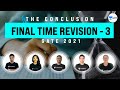 The Conclusion: Final Time Revision - 3 | For All GATE 2021 Aspirants | Must Watch this before GATE🔥