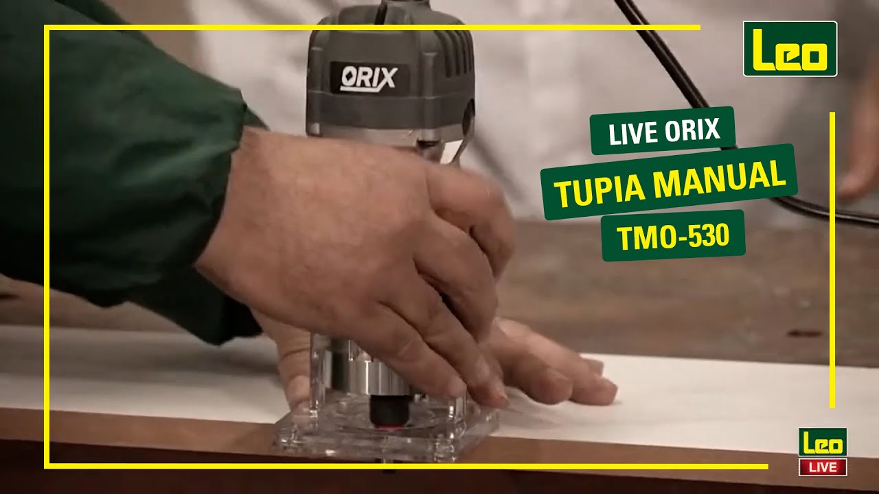 Tupia Manual TMO-530 220v Orix - Orix - Leo Madeiras