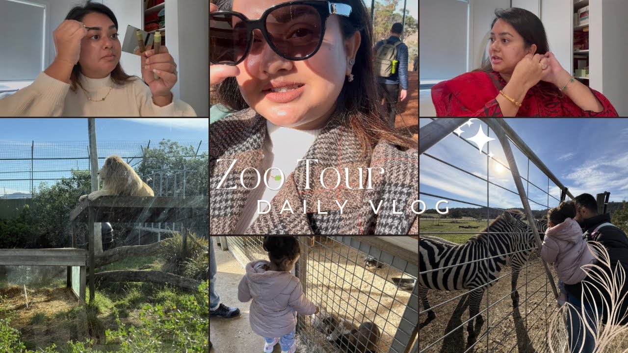 সকাল এ উঠেই আমরা বের হলাম ঘুরতে | Zoo Tour + simple GRWM + বাসার টুকিটাকি কাজ | sinthia’s daily vlog