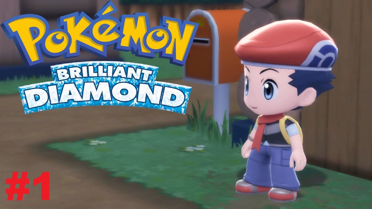 Pokemon Brilliant Diamond Walkthrough Part 1 Gameplay! Character