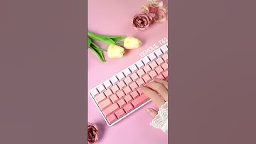 Cute Keyboard #kemove #keyboard #desksetup  #keyboards