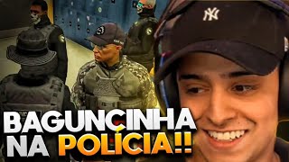 CONNOR & CJ FAZENDO BAGUNCINHA NA POLÍCIA!! A DUPLA DA BAGUNCINHA!!