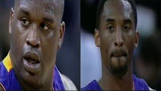Shaquille O&#39;Neal &amp; Kobe Bryant Full Highlights vs Kings 2002 WCF GM2 - 57 Pts, 18 Rebs Combined