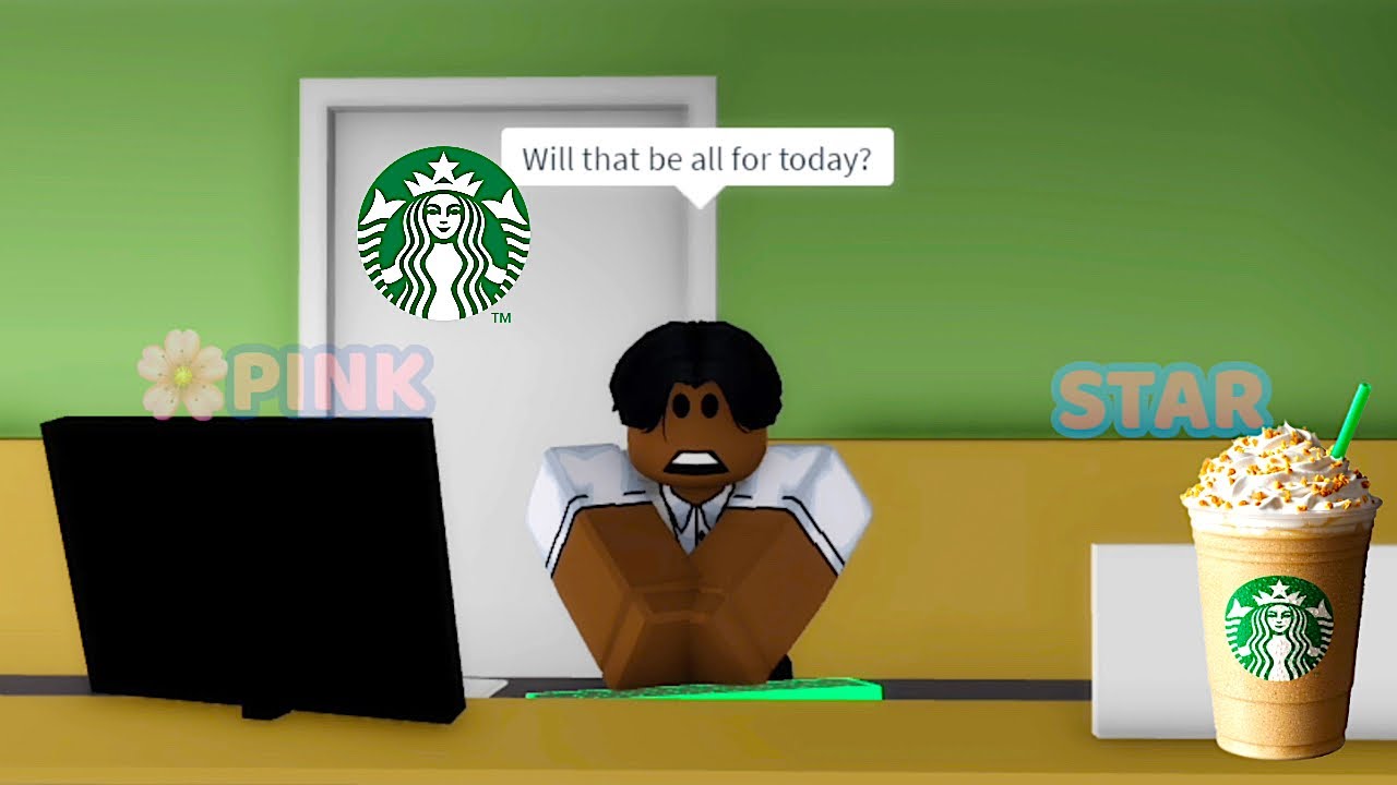 When you go to Starbucks (meme) ROBLOX