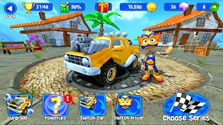 Gold skin Rhino 1000 HP  Championship 1/3 | Beach Buggy Racing 2021 Game Play screenshot 5