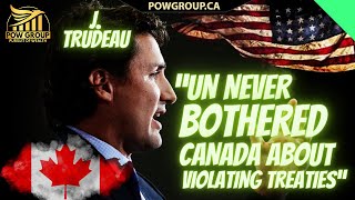 Un Never Bothered Canada About Mj Violating Treaties Says J.trudeau & Ron Declown At It Again...