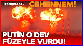 KORKUNÇ ANLAR RUSYA HİPERSONİK FÜZELERİ ATEŞLEDİ! Putin Ukrayna'yı Cehenneme Çevirdi!