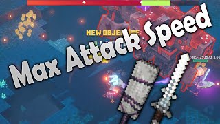 [Minecraft Dungeons]Max Attack Speed Looks Like Melee #2 (Claymore & Bone Club)