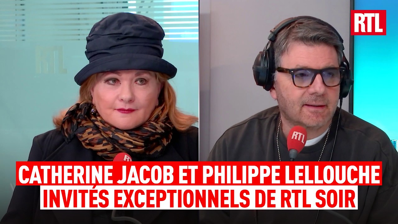 Catherine Jacob et Philippe Lellouche sur scène avec 