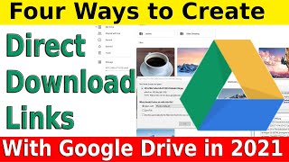 Easily Create Direct Download Links for Google Drive Files, Folders, Docs, Sheets and Slides screenshot 3