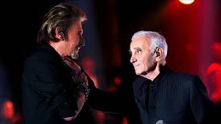 Johnny Hallyday & Charles Aznavour - Il faut savoir (+ Paroles) (yanjerdu26) Resimi