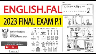 2023 FINAL EXAM ENGLISH FIRST ADDITIONAL LANGUANGE (FAL)  2023 MEMO P.1  GRADE 12 [THUNDEREDUC]