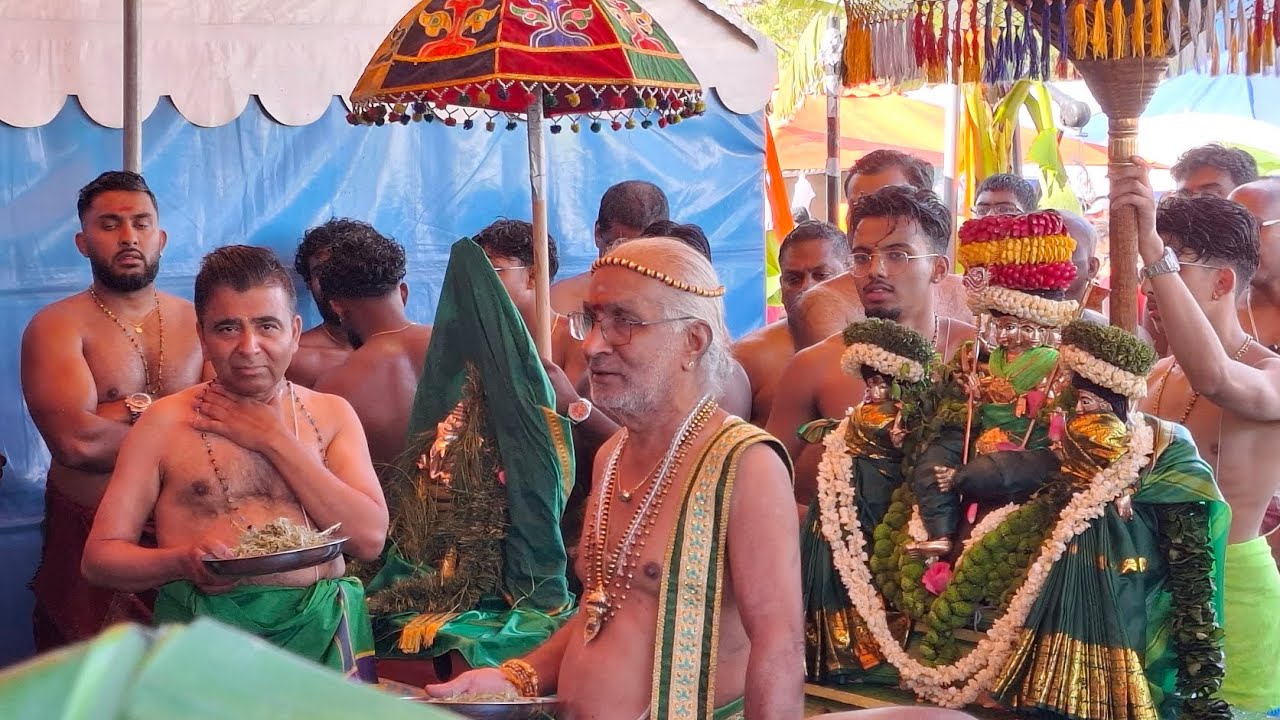Holland Roermond Sri Sivasubramaniyar Tempel #தேர்த்திருவிழா (Part2) #பச்சைசாத்துதல்  24.08.2025 