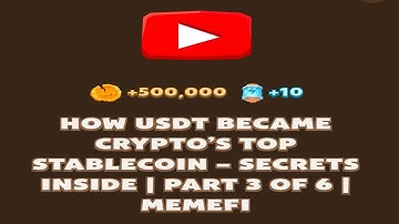 HOW USDT BECAME CRYPTO