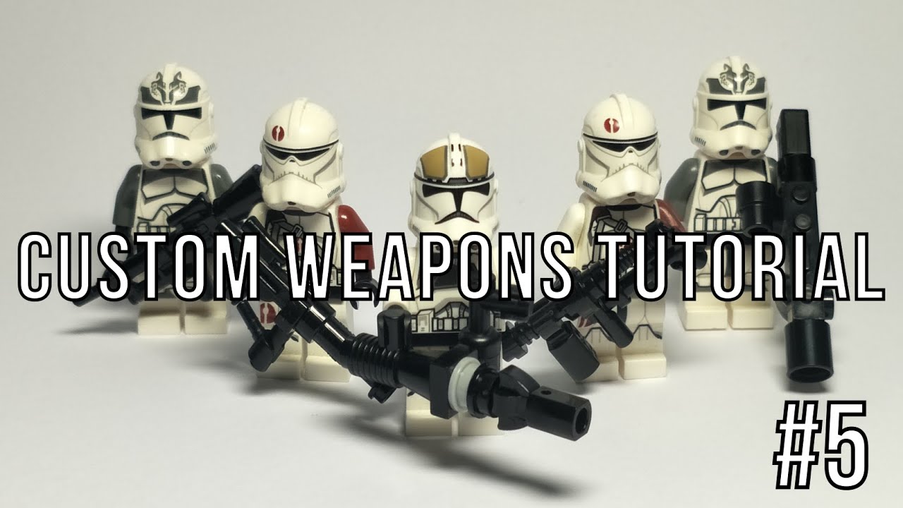 5 Custom Lego Weapons for Your Troopers [Part 5]