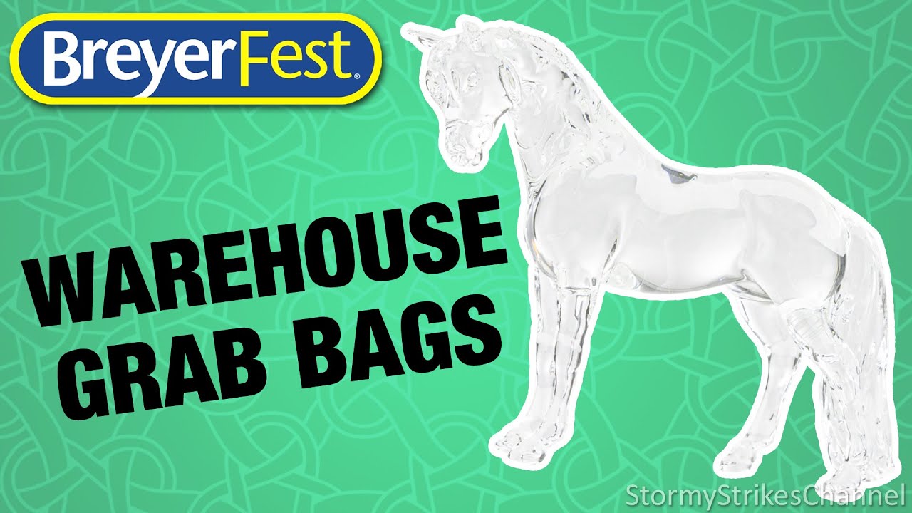 BREYERFEST NEWS WEEK Grab Bags, Crystal Model Horse, Ticket Benefits