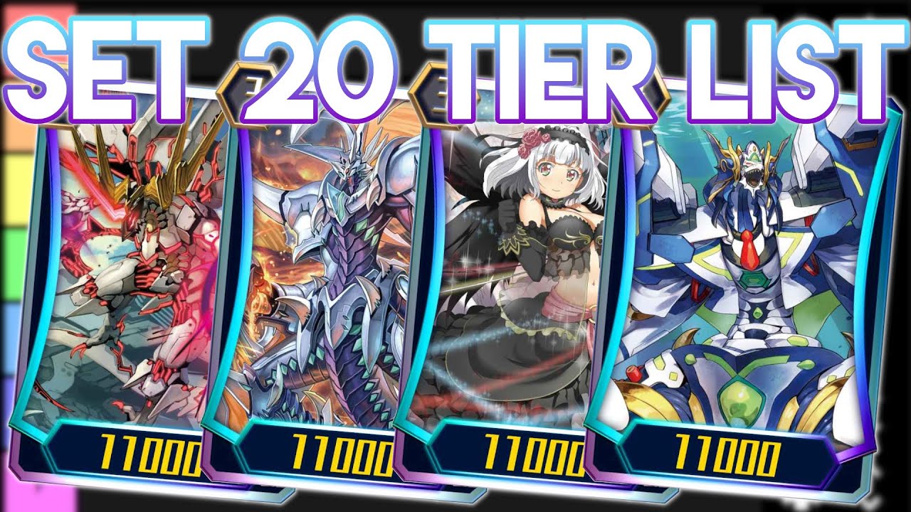 Tier List for the Set 20 Meta (Blazing Perdition) || Vanguard Zero (JP)