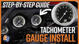 How to Install an RPM Tachometer in Your Car or Truck – Custom Dashboard Build | GlowShift