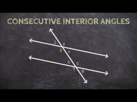 Video: Vad är en konsekutiv vinkel?