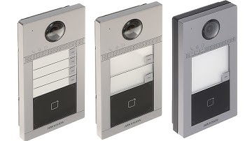 Hikvision IP 1/2/4 Button Villa Intercom DS-KV8113-WME1  DS-KV8213-WME1  DS-KV8413-WME1