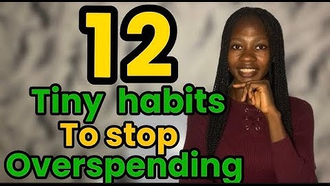 Best 12 habits to stop overspending for good // Do these habits to spend less and Save more