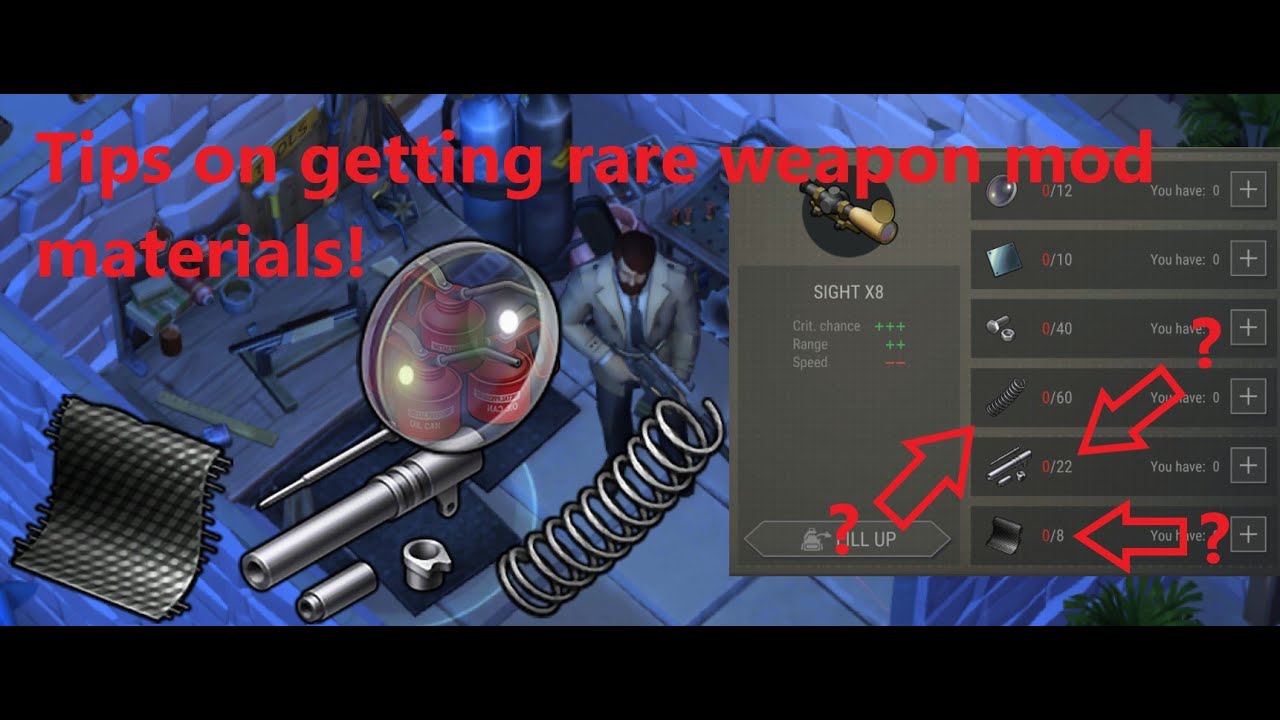 Ldoe gun mod components, how to get some and where to find them!