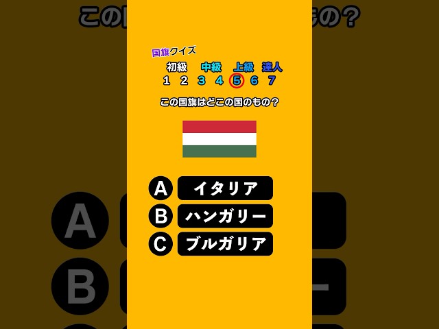 国旗クイズ