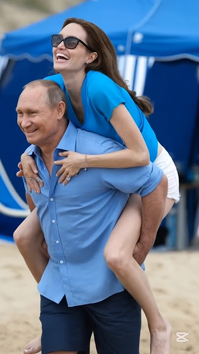 Putin and Angelina Jolie on vacation #putin #angelinajolie