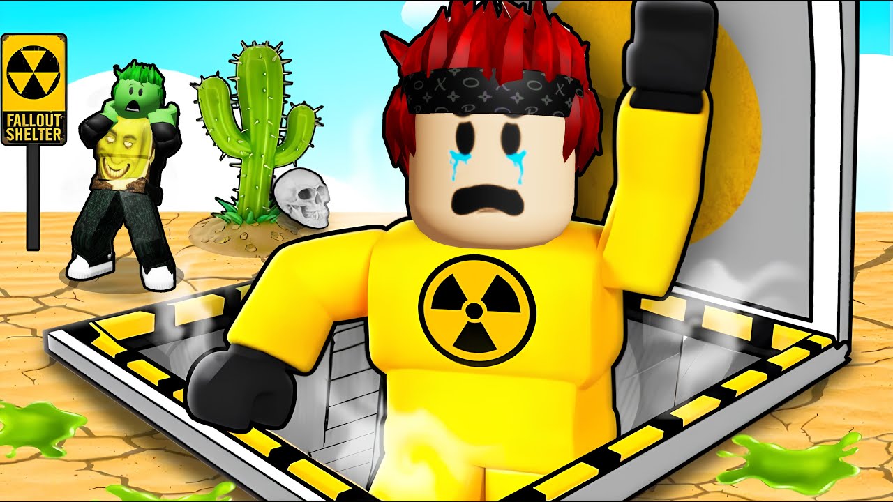 COSTRUIAMO UN BUNKER PER SOPRAVVIVERE ALL'APOCALISSE SU ROBLOX!