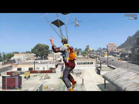 GTA 5 - Paleto Bay Sheriff Station Massacre + Ten Star Escape