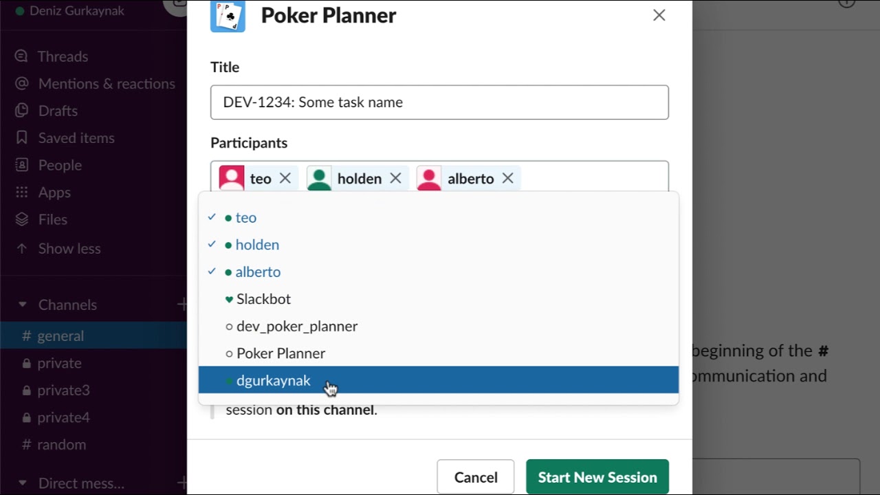 Poker Planner for Slack YouTube