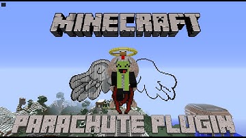 Minecraft: PARACHUTE PLUGIN (CreeperWood Server)