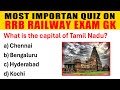 TOP 50 GK MCQs About Railway Exams RRB NTPC Exams