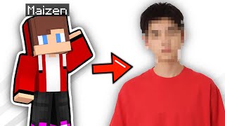 Maizen face reveal - Mikey and JJ in Real Life?