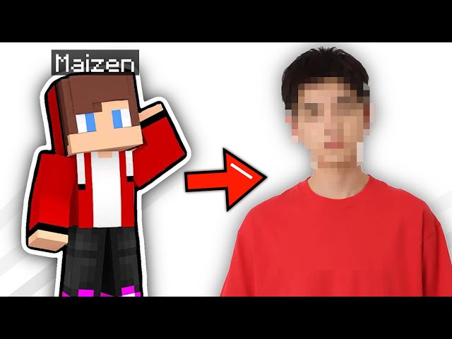 Maizen face reveal - Mikey and JJ in Real Life? class=