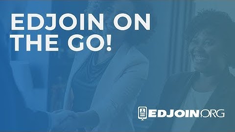 EDJOIN on the Go!