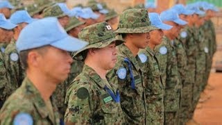 PKO南スーダン　国の礎づくりへ汗流す陸自隊員