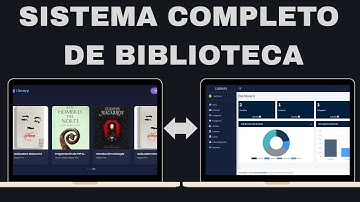 ✅Sistema Web Completo de Biblioteca + Portal Web 2025