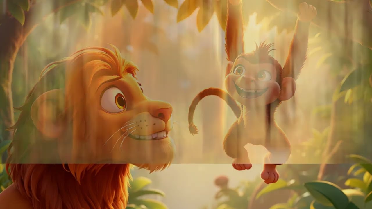 Larry the Laughing Lion: A Fun Jungle Adventure About Laughter and Bravery