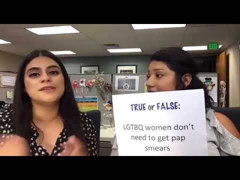 #10 True or False: LGTBQ women don’t need to get a Pap smear