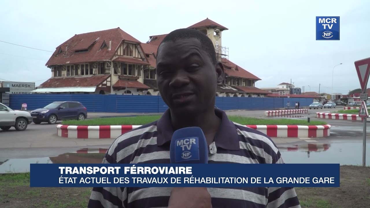 Etat actuel des travaux de réhabilitation de Grande Gare de Pointe-Noire