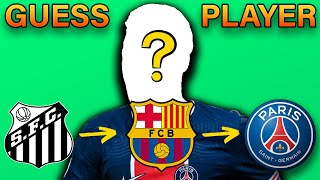 Guess The Footballer From Their Last Transfers (Football Quiz)