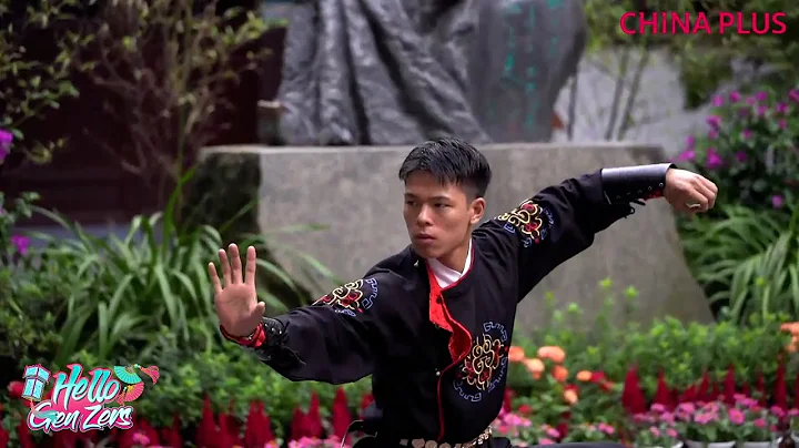 Learn some tai chi moves with Lingyun