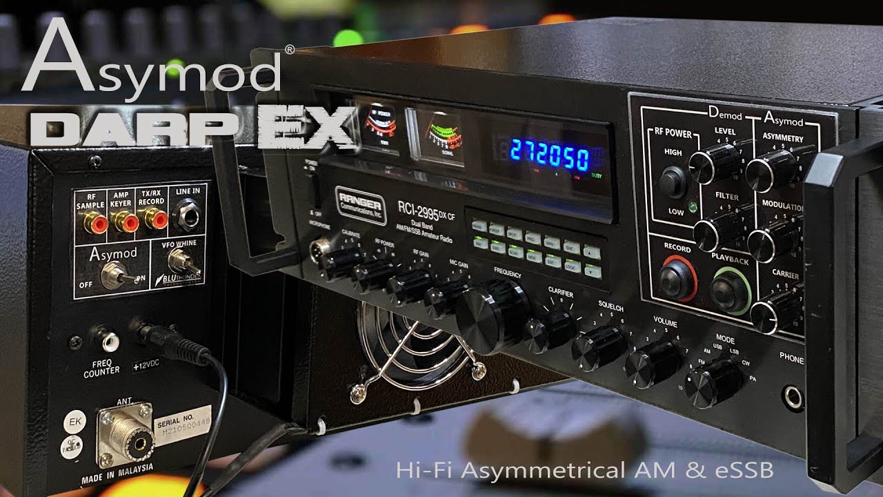 Keith and Ralph's Asymod DARP RCI 2995DXCF w Rear Panel - YouTube