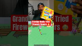 Trying Firework Flowers In Irl