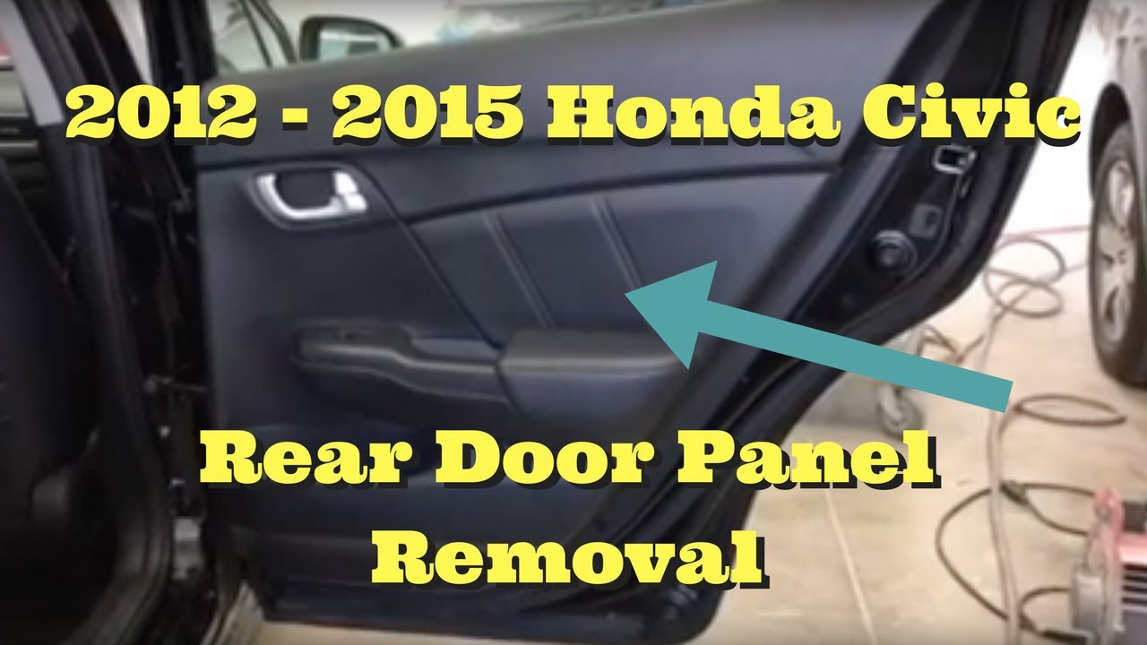 2012 Honda Civic Window Trim Replacement