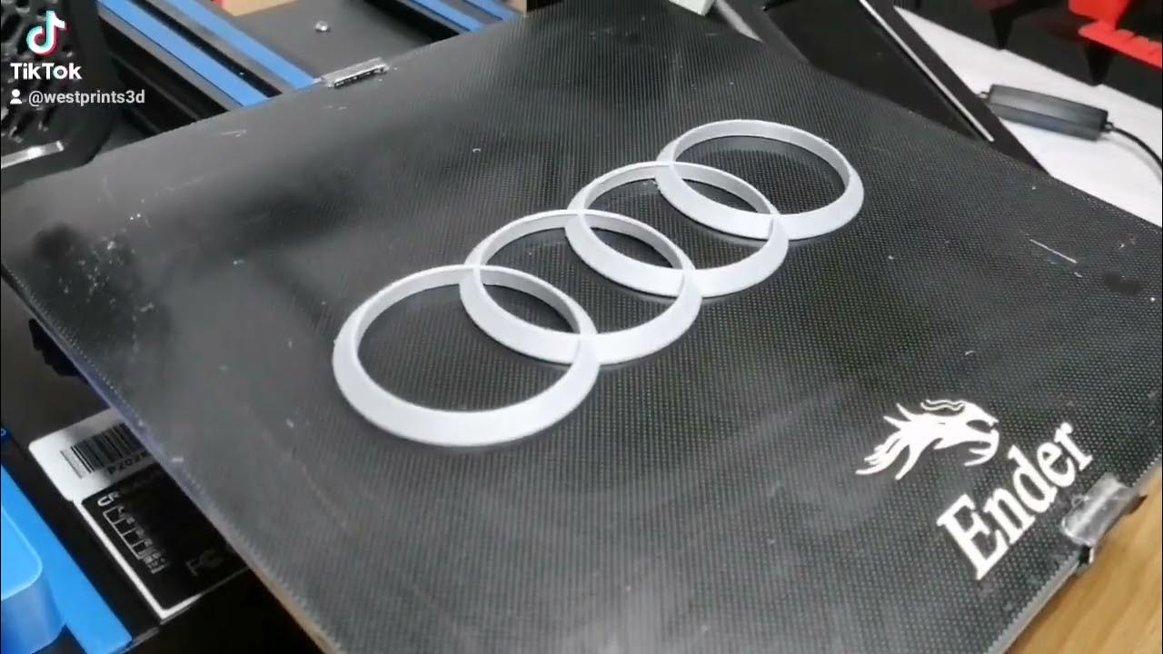 3D Printed Audi logo by voronzov