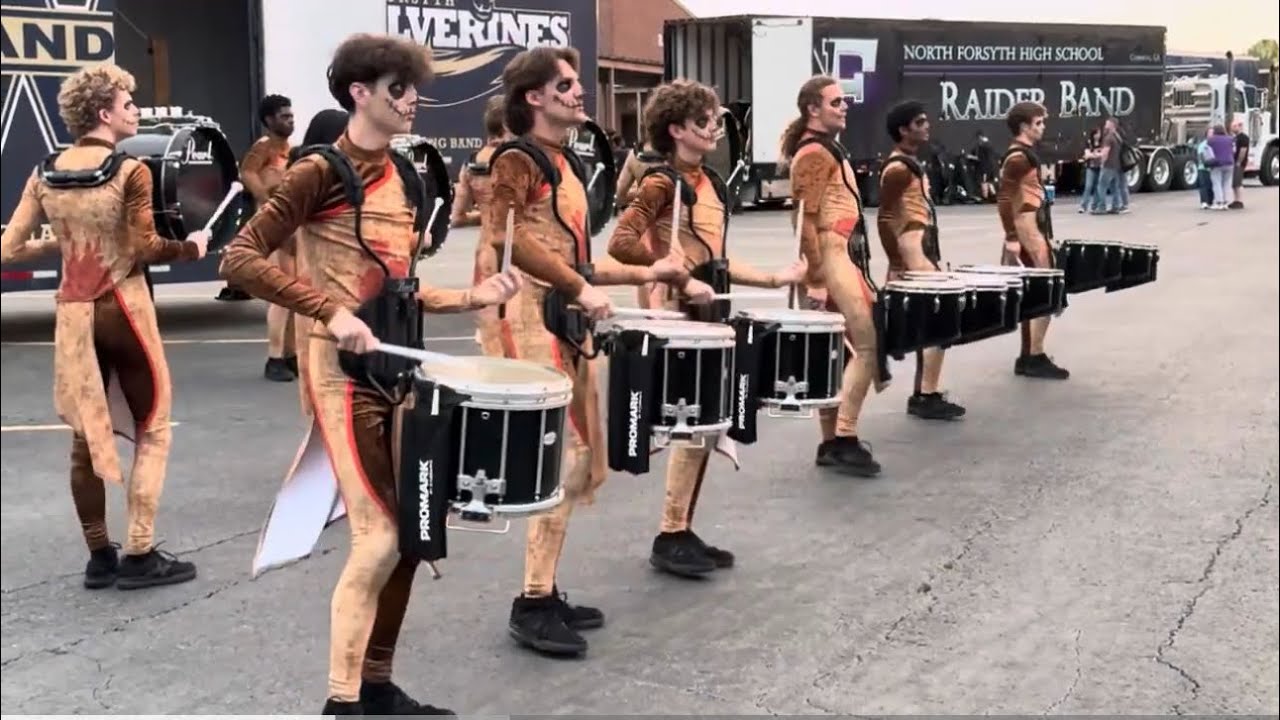 Forsyth Central High School 2025 Drumline “Dance of the Blood Moon” GIPA Finals