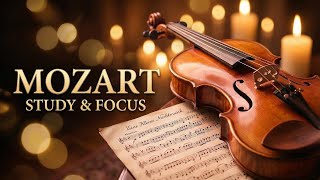 Mozart for Study, Work &amp; Relaxation 🎹 Cozy Cat &amp; Fireplace