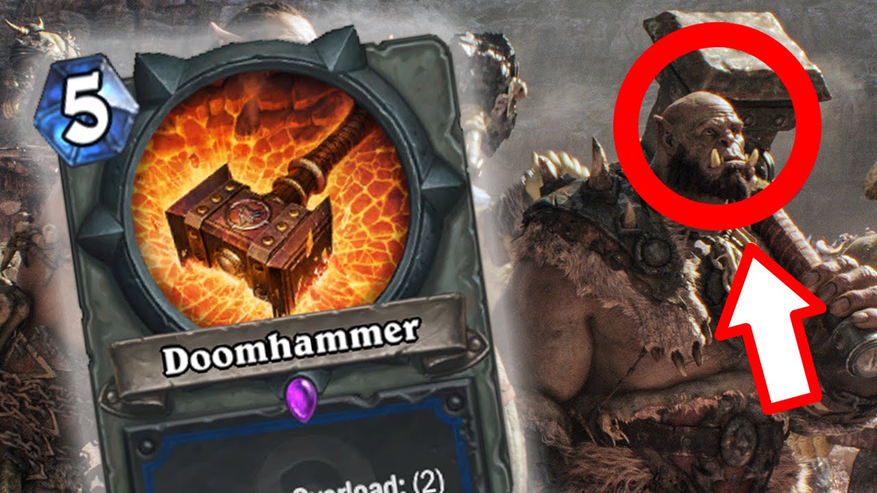 13 Hearthstone Cards In The New Warcraft Movie Youtube